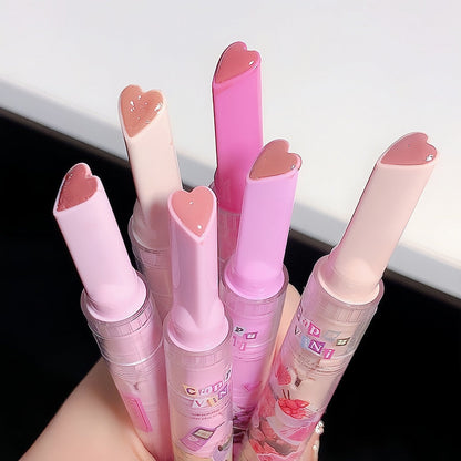 Heart shaped Lipstick Pen Girls Lip Makeup DuDu Lip